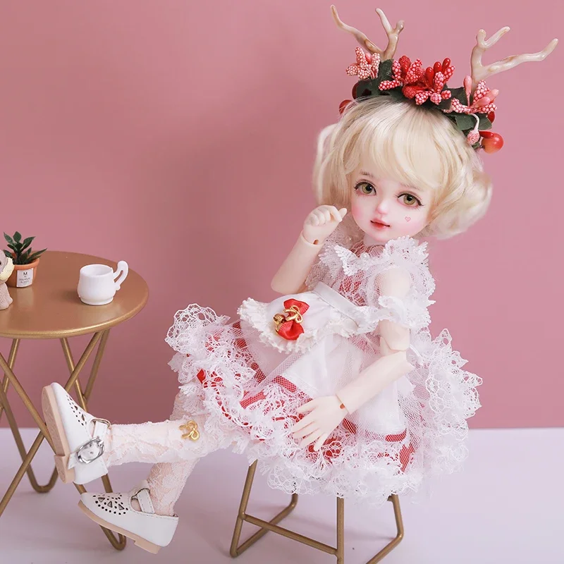 

Shuga Fairy Ruri 1/6 BJD Doll Anime Figure Resin YOSD Toys for Kids Surprise Gift for Girls Birthday Full Set Christmas Gifts