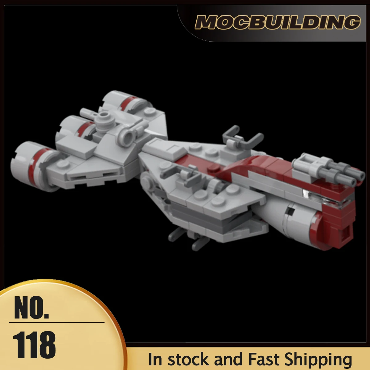 MOC Space Movie Series Republic Frigate Model Building Blocks Creative Toys DIY Assembly Bricks Collection Display Xmas Gifts