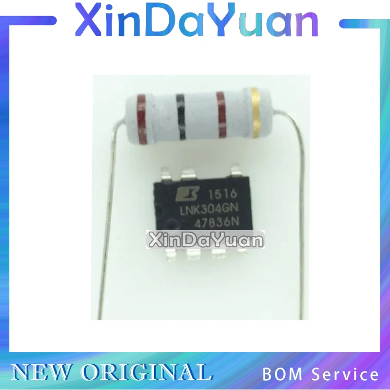 5 pcs LNK304GN Resistance 100 Ohm   TNY264GN  Roller Washing Machine Computer Board Maintenance Power Chip