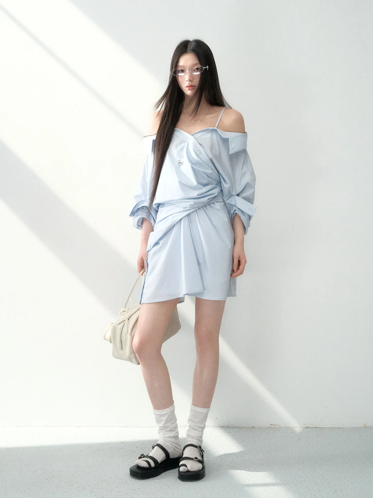 ラルーン・デュ・シエル ヴィンテージギャザリング ロングスカート レディース エレガント カジュアル オルトスカート 夏用