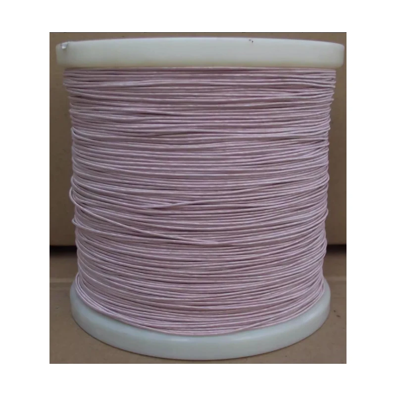 ChengHaoRan 0.1*15 0.1*32 0.1*50 strand miner antenna Liz wire multi-strand polyester filament wrapped copper yarn wrapped yarn