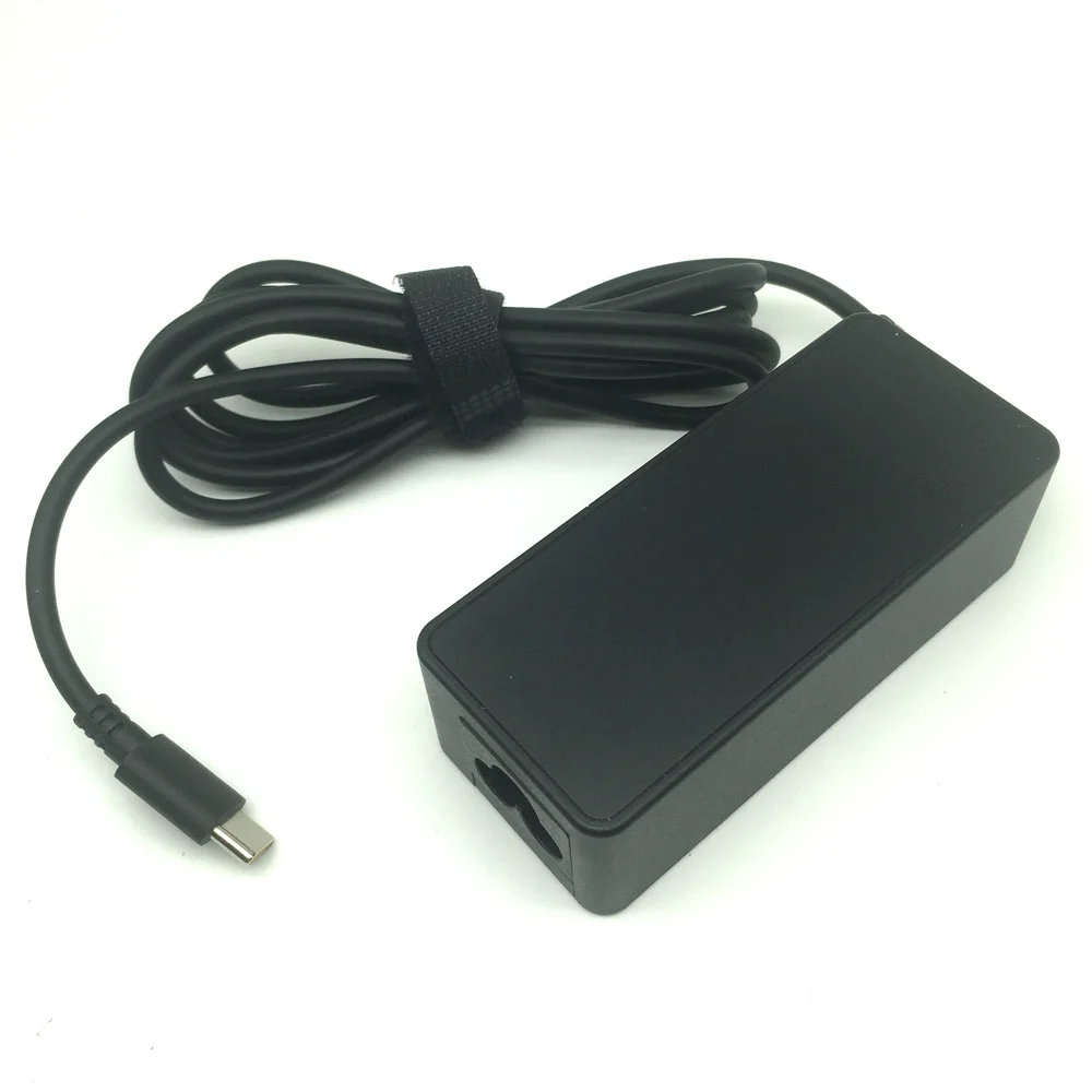Immagine 4: Caricabatterie per laptop 45W USB Type C AC Adapter per Thinkpad T480 T480s T580 2nd Gen MTK AST 20V 2.25A