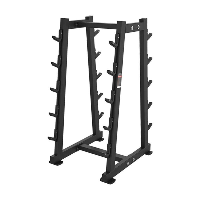 

Home Gym Multifunction Accessory Rack Metal Fixed Barbell Storage Holder for Workout Equipment 2