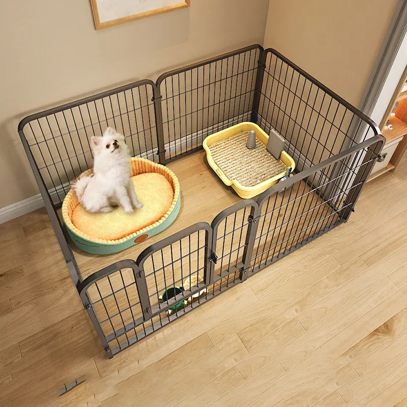 Rabbit Kennel Crate Dog Houses Accessories Fence Puppy Playpens Dog Houses Enclose Door Cama Para Perros Dog Furniture