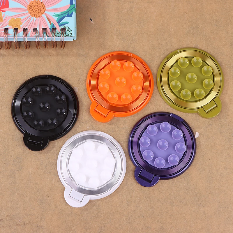 Secure Grip Magnetic Phone Holder with Silicone Ring and Anti-slip Suction Cup Design