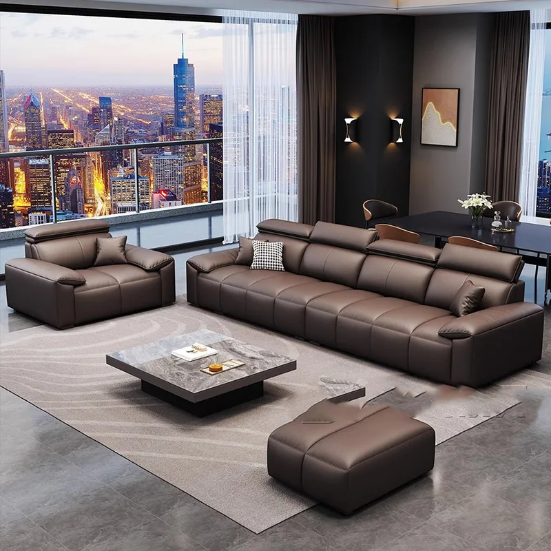 

Leather Luxury Living Room Sofas Minimalist Designer Nordic Couch Outdoor Sofa Relaxing Hallway Gonfiabile Postmodern Furniture