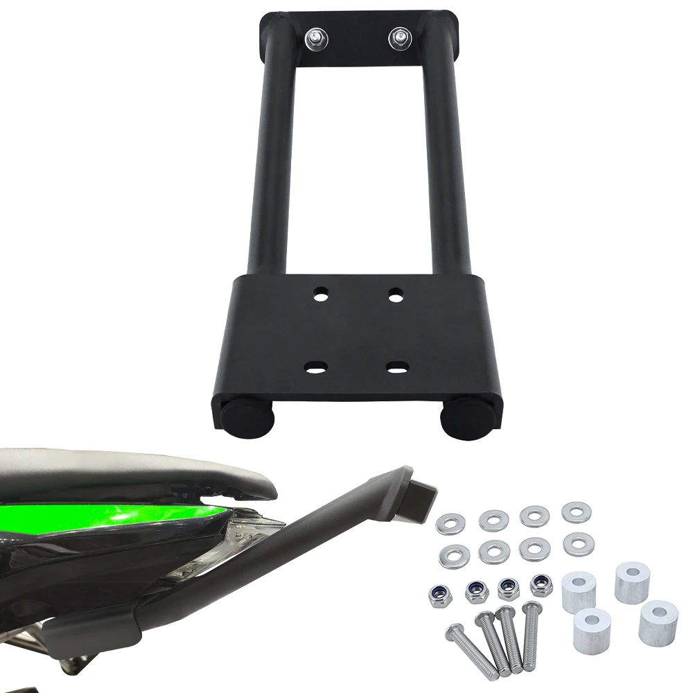 

Motorcycle For Kawasaki Ninja 650 Z650 2017 2018 2019 2020 2021-2025 Scrape Bar Tail Bar With Subcage Rear Rack Stunt Protection