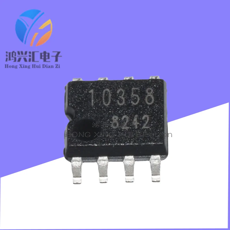 10PCS New/Original BA10358F-E2 Silkscreen 10358 Voltage Comparator Chip SOP-8