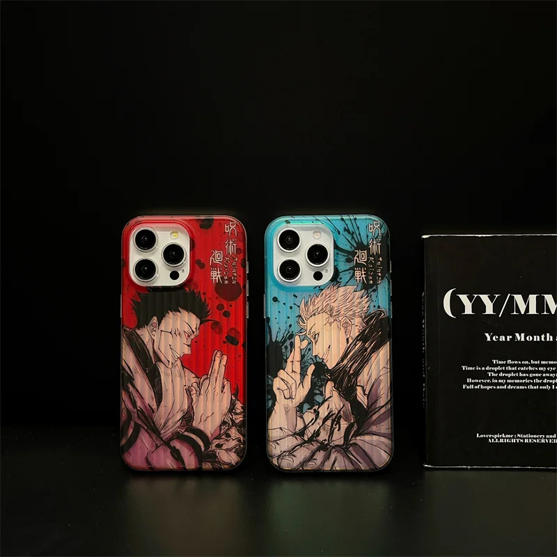 Anime Jujutsu Kaisen Satoru Gojo Phone Case for iPhone 13 14 15 16 Pro Max 16pro 15pro Ryomen Sukuna suitcase Cover