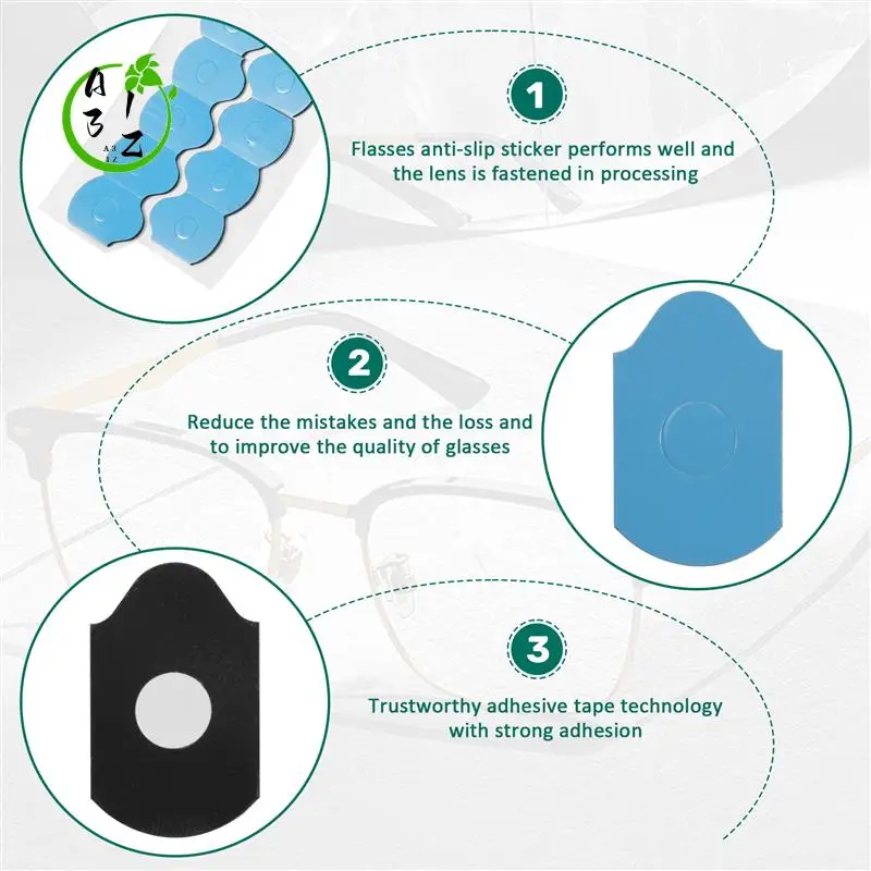 

A31Z-(1000Pcs/Roll) Blocking Pads Pastilles Adhesives Protecting Lenses Sticker Pad Eyeglasses Lens Edging Pads Optical Accessor