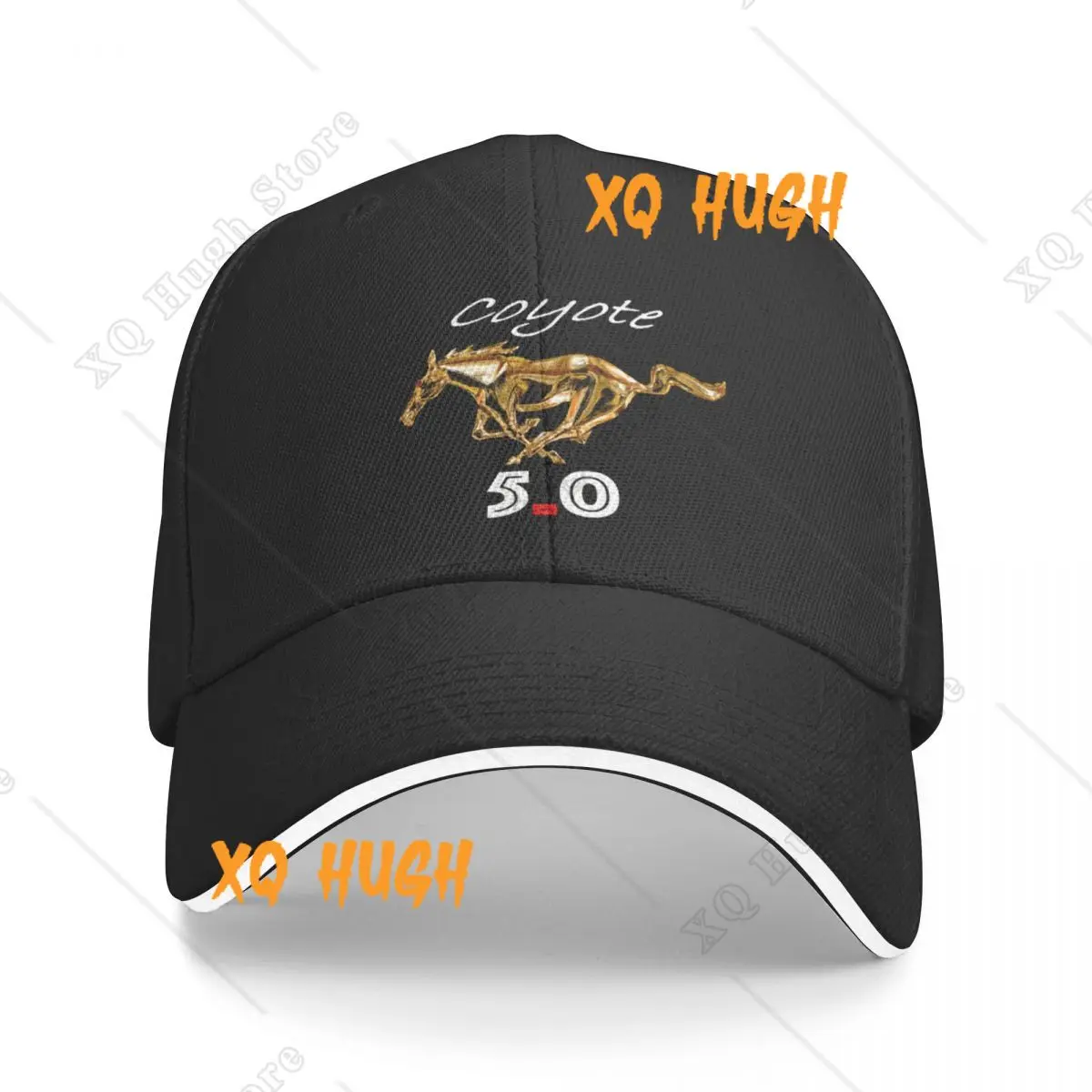 Mustang Coyote 5.0 Adult Baseball Cap Unisex Sport Coquette Beach Dad Hats Sport Peaked Cap