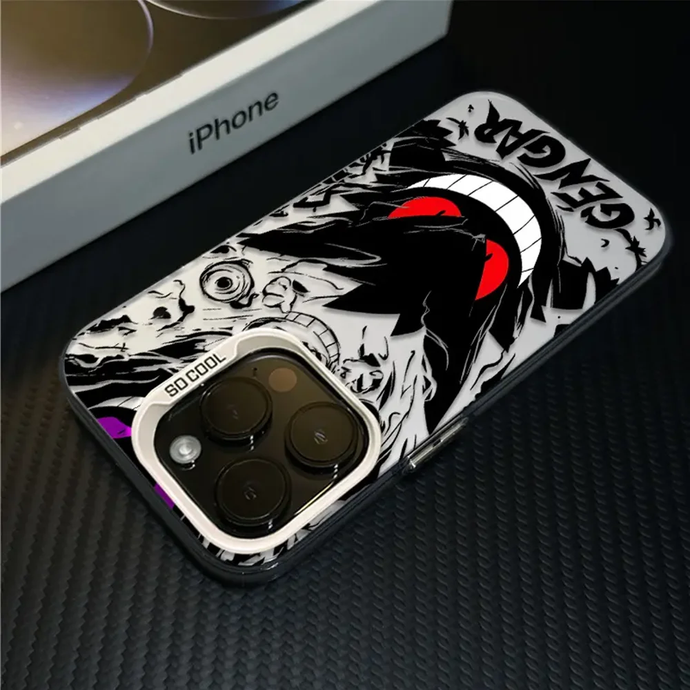Anime Gengar Phone Case for Samsung Galaxy S25 S24 S23 S22 S21 S20 Note20 FE Ultra Plus 4G 5G Anti Fall Matte Back Cover - náhled 4