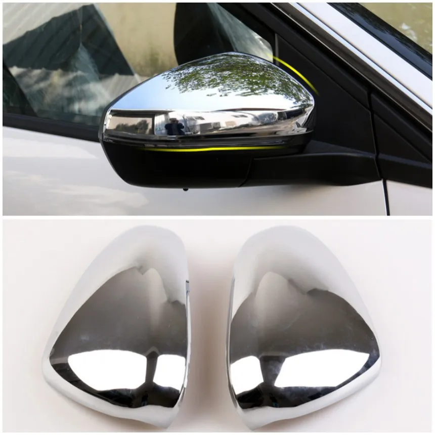 

ABS Rearview Mirror Caps Protective Cover Trim For Citroen C5 Aircross 2018 - 2021 Exterior Accessories Chromium Styling