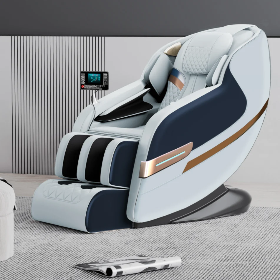 

Best Selling contemporary massage chair Luxury zero gravity reclining 4D Zero Gravity with Heated calf Massager chair