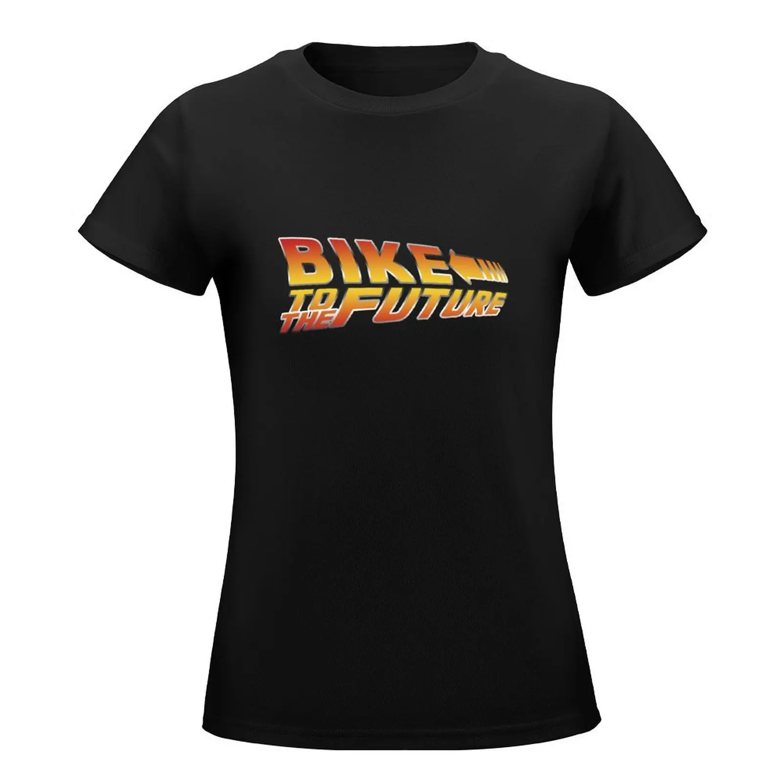 Bike To The Future T-Shirt hippie clothes graphics tees t-shirt dress for Women sexy