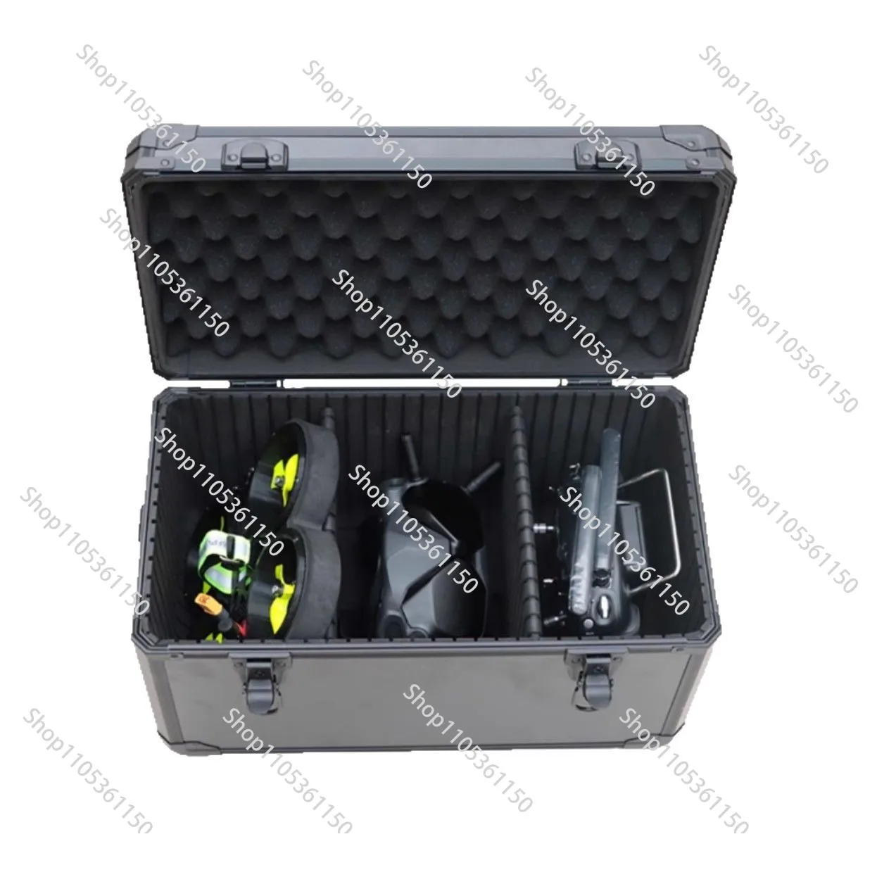 Large aluminum alloy tool box, crossing machine storage aluminum box, instrument and equipment model aircraft packing box