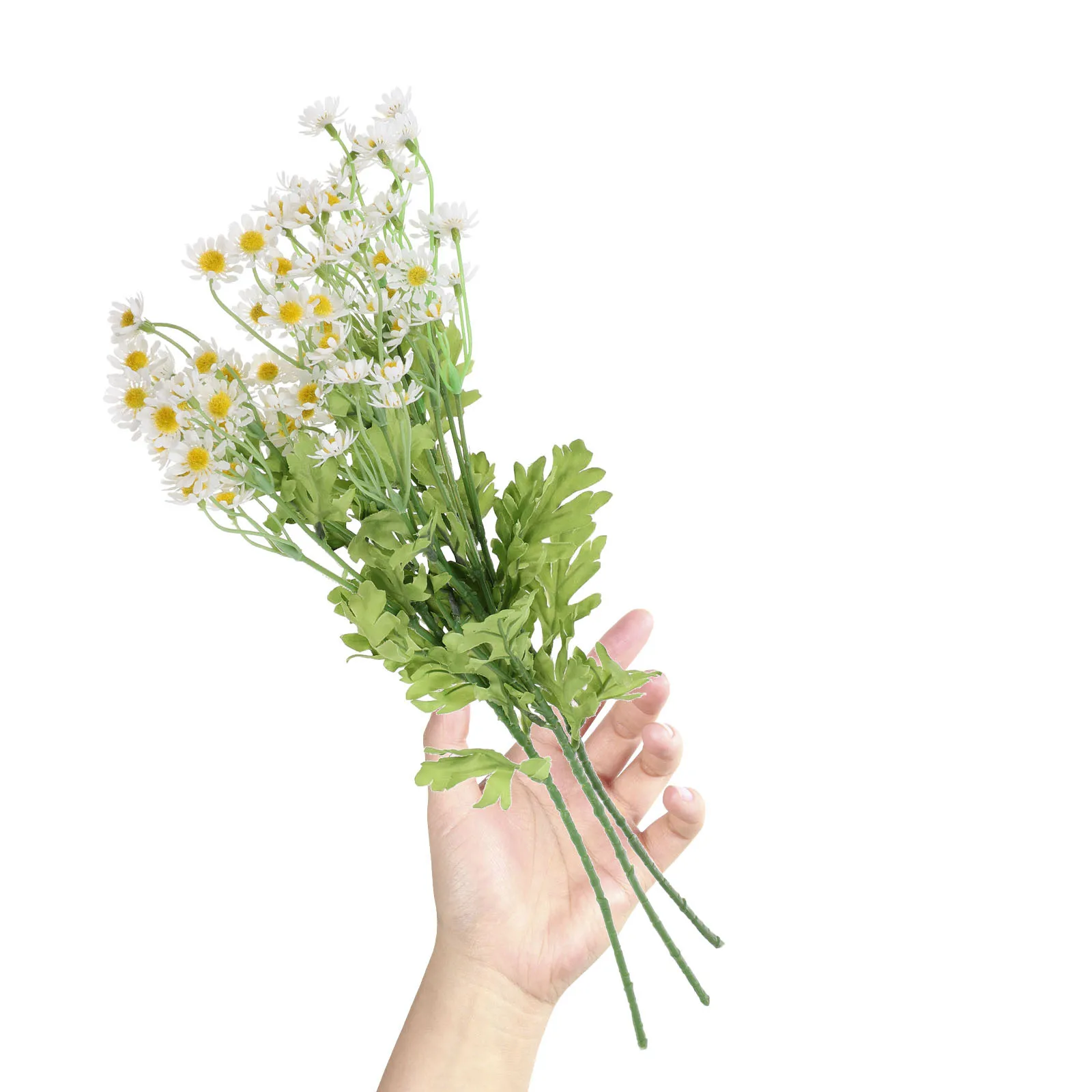 

3pcs Simulation Daisy Flower Decor Artificial Chamomile For Home Living Room Decoration Fake Flower Adorn Party Supplies