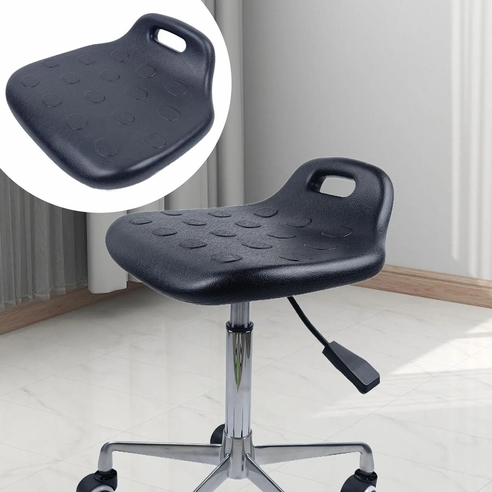 Siège De Remplacement Pour Tabouret De Bar - Avec Dossier, Design Ergonomique - En Polyuréthane, Plusieurs Tailles