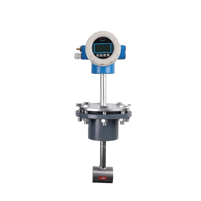 Integrated plug-in electromagnetic flowmeter pipeline rural sewage outlet discharge tap water split mud wastewater