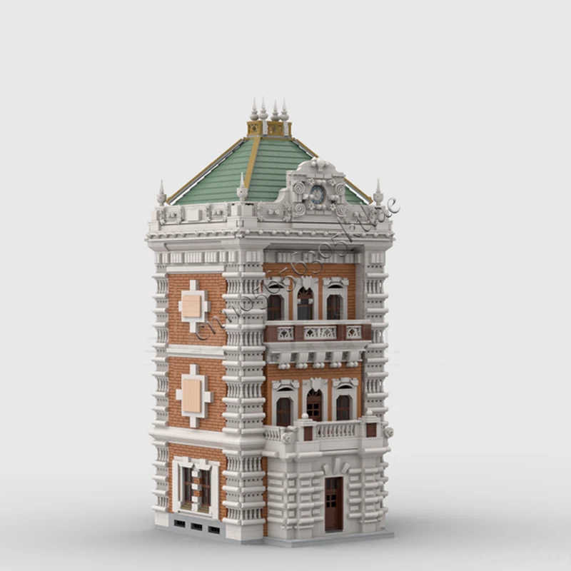 10107 ELEMENTÓW Dom Ulica Pałac Biblioteka MOC Personalizowany Modułowy Zestaw Klocków Edukacyjny Popularny Klocki DIY Prezent na Święta