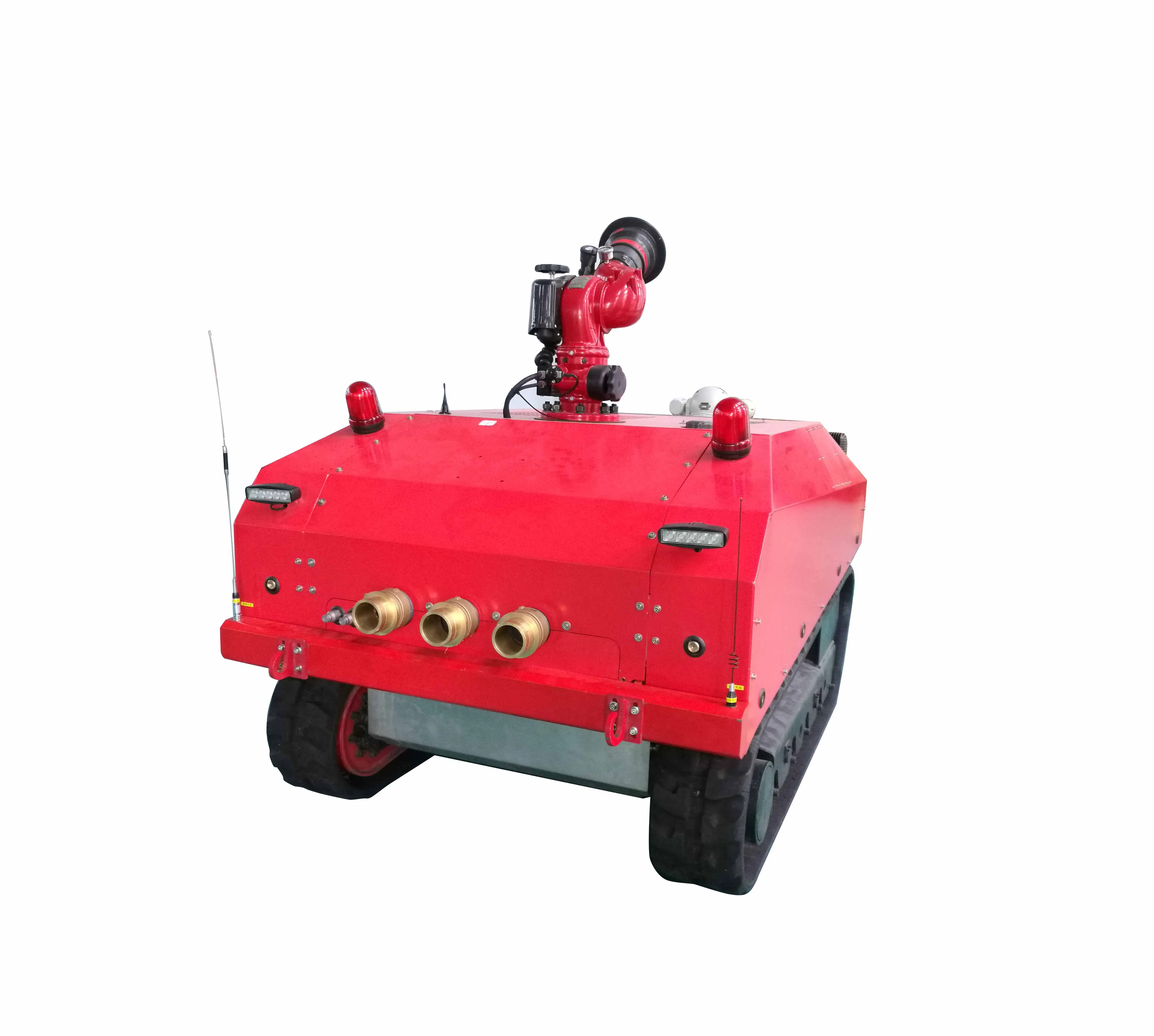 Crawler Type Fire Robot for Firefighter Use Firefighting Extinguisher Robot with Water