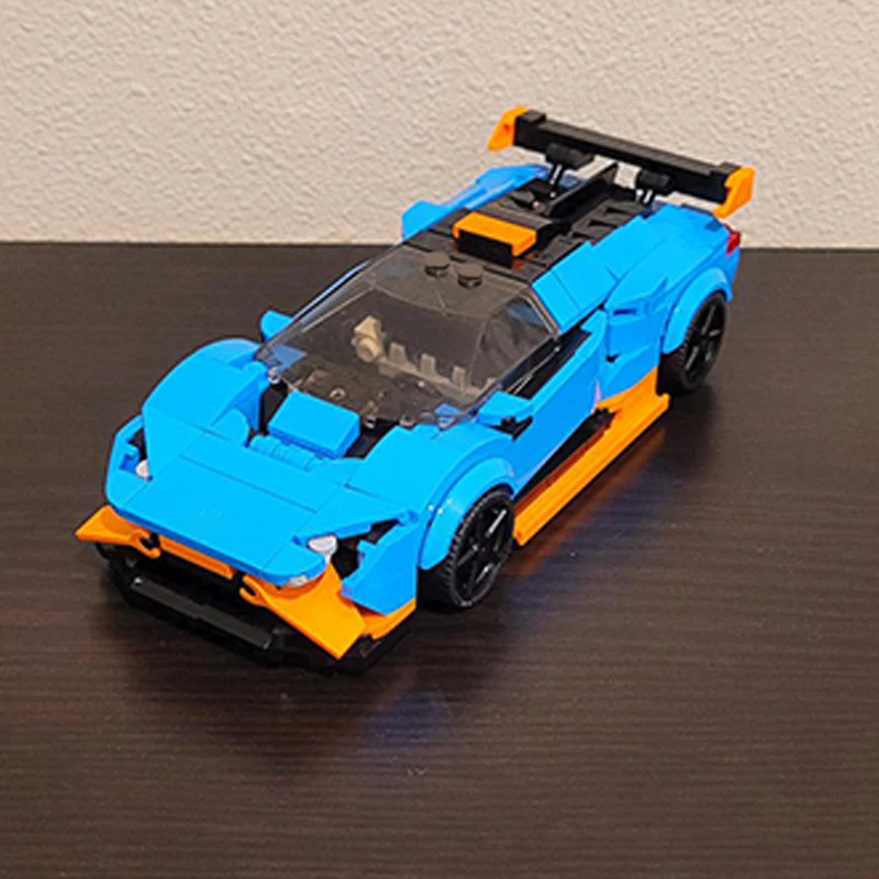 

Speed Racing Car Model MOC Building Bricks STO Top Tier Sports Car Modular Technology Children Holiday Gifts Assemble Toys Suit
