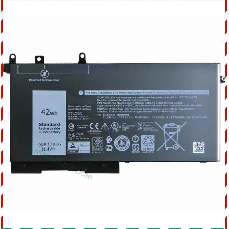 

New 3DDDG Battery for DELL Latitude E5580 E5280 E5480 E5288 5290 5580 5488 5491
