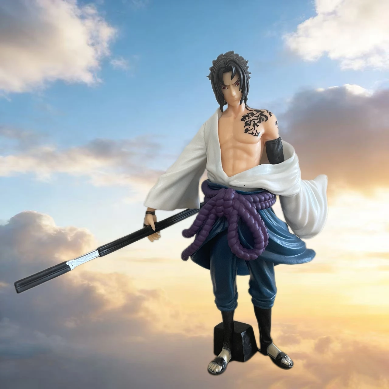 22cm/9in Naruto Anime Uchiha Sasuke
