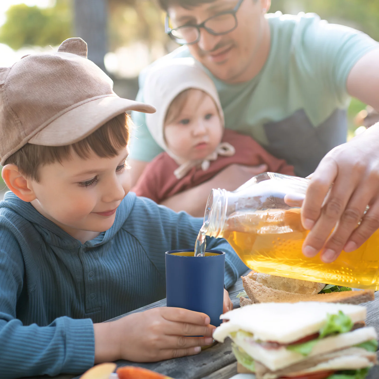 

4Pcs Bathroom Plastic Toothbrush Cups Mouthwash Tumblers Stackable Non-Slip Bottom Tooth Mugs Simple Design Bathroom Mug