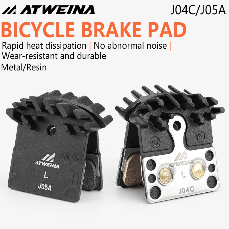 AliExpress NONE ATWEINA MTB Bike Brake Pads Compatible with Shimano XT SLX M7110 M9000 R9270 S700 J05A J04C L05A L04C Brake Pads
