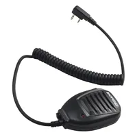 New Handheld Speaker Mic Microphone For Baofeng UV-5R BF-888S Radio Walkie-talkie Replacing Accessories For Walkie Talkies