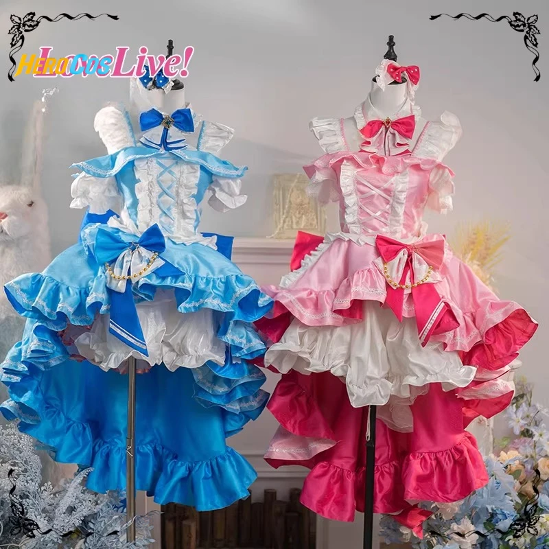 

LOVELIVE Muse Cosplay Costume Women Lolita Dress Fancy Party Suit Halloween Carnival Uniforms Anime Clothing HERO Cos