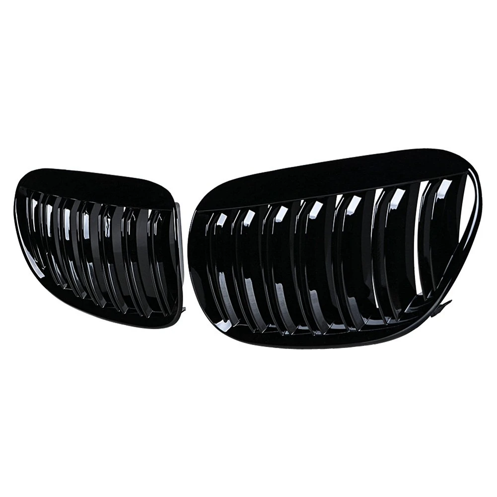 

Front Kidney Bumper Grill Grille For BMW 6 Series E63 E64 2004-2010 Replace 51137008915 51137008916