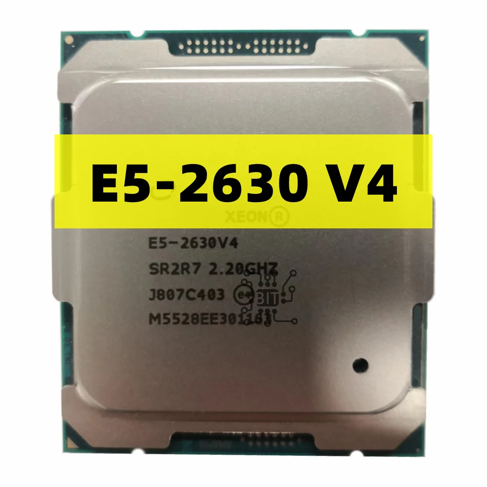 10ชิ้น Xeon E5-2630V4 2.20GHz 10-core 25MB smartcache E5 2630 E5-2630V4 V4 FCLGA2011-3 85W