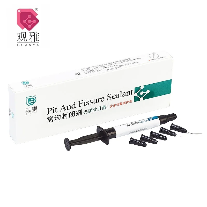 

1.5ml Dental Pit and Fissure Sealant Light Curing Fluoride Protection Material Prevention of Dental Caries in Kids