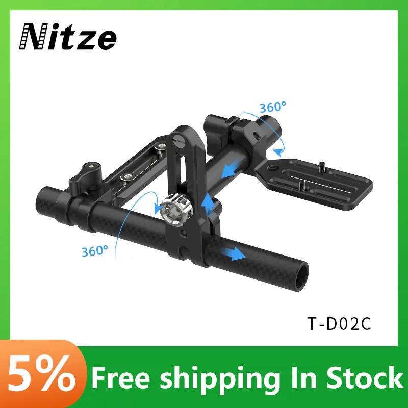 NITZE DJI Focus Pro LiDAR Focus Range Finder Juego de soporte de enfoque láser