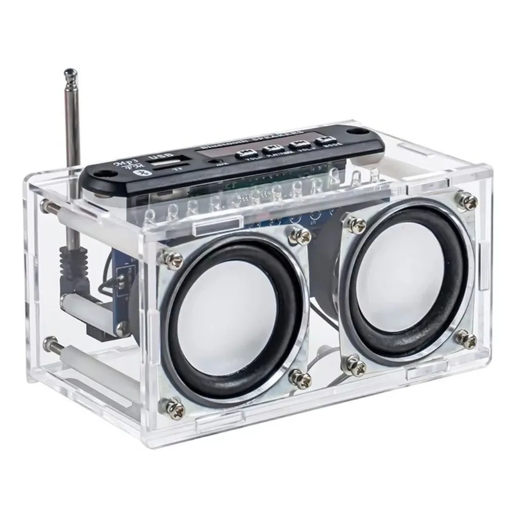 DIY-Lötset für Bluetooth-Lautsprecher, FM-Radio, Bluetooth-DIY-FM-Radio-Set, 87,5-108 MHz, DIY-Lautsprecher-Set, Elektronik-Set – Detail 5