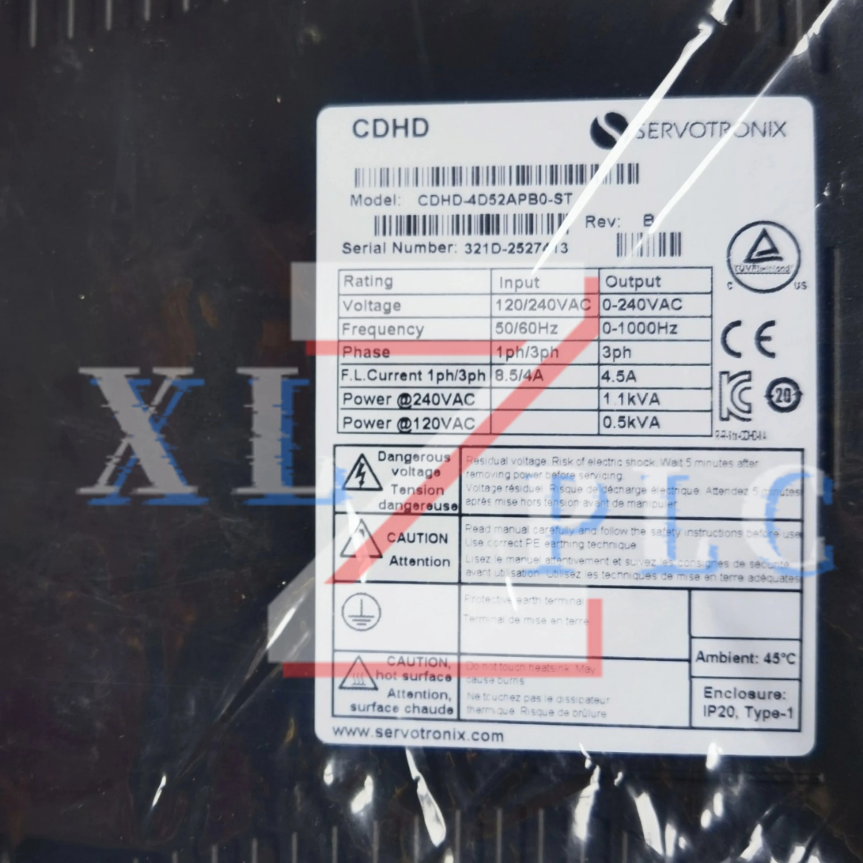 ไดร์เวอร์เซอร์โวใหม่ในกล่อง CDHD-4D52APB0-ST CDHDE-0102AAP CDHDE-4D52AAP CDHDE-4D52AAP1 CDHDE-4D52AEB CDHDS-4D52AAP1