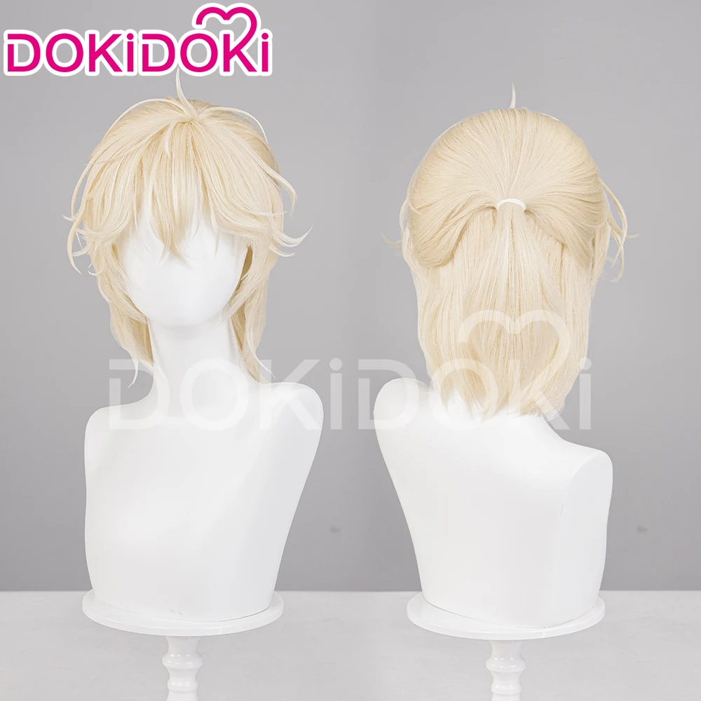 IN STOCK Luka Wig Anime Cosplay Wig DokiDoki Men 35cm Short Hair Luka Cosplay Heat Resiatant Hair Free Wig Cap