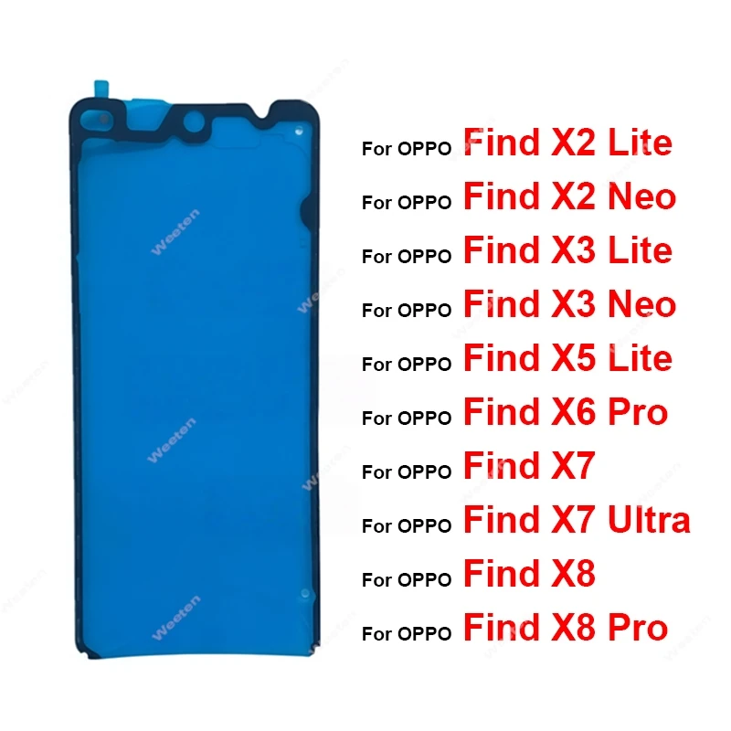 شاشة LCD لاصقة ملصق ل ممن لهم البحث X2 X3 X5 X6 X7 برو لايت نيو الترا الجبهة شاشة LCD ملصق الغراء إصلاح أجزاء