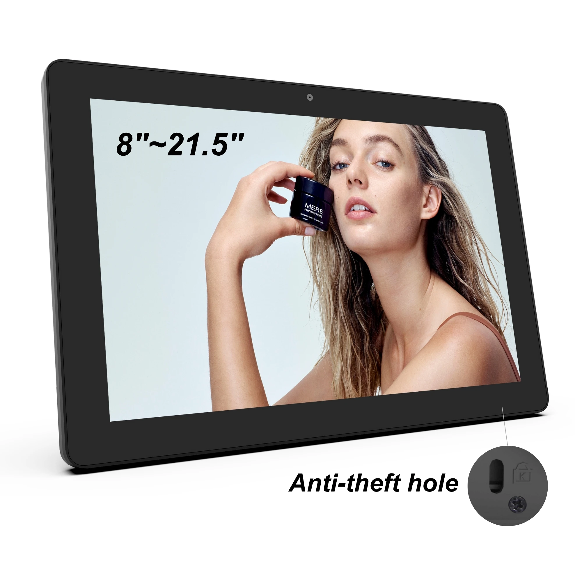 OEM 10.1 Inch Capacitive Touch LCD Tablet RK3568 POE Android 11 2+16GB Wall-Mounted For Commercial Advertising New Business