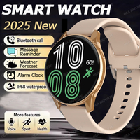 2025 New Fashion Bluetooth Call Smart Watches Pro Health Monitoring Custom Dials Alarm Clock Men And Woman Sport Smartwatch Gift