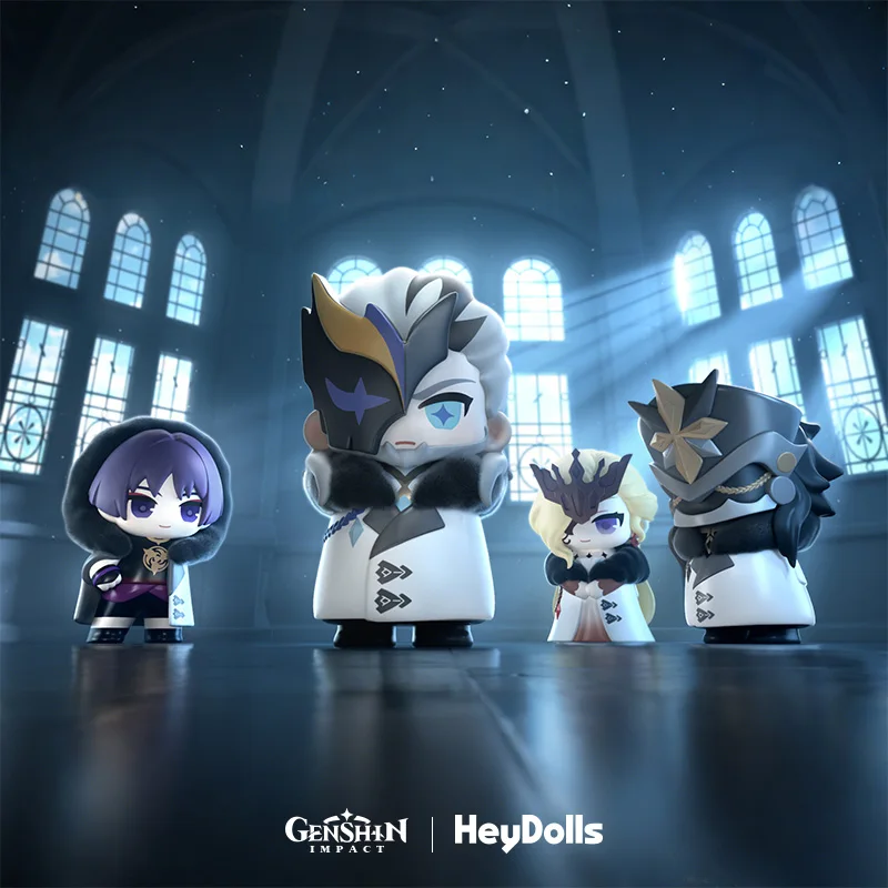Mini Caixa Surpresa da Série Fatui Harbingers de Genshin Impact # miHoYo Caixa Única
