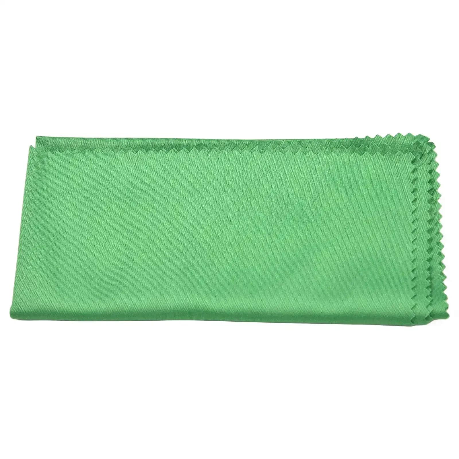 

Efficient Dust Removal Wiping Polishing 15cmx15cm Cleaning Cloth For Guitar Bass Green Microfiber Violin Piano