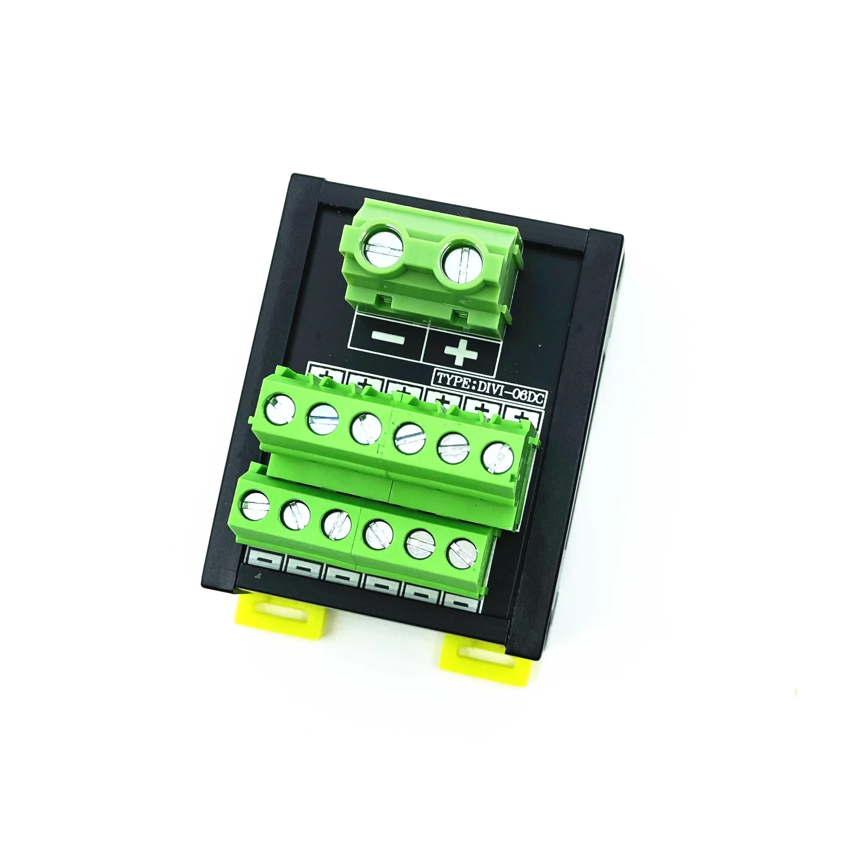 10 PCS Power Terminal Block DB distribution 1input 6output plus or minus common port AC/DC current split terminal bar