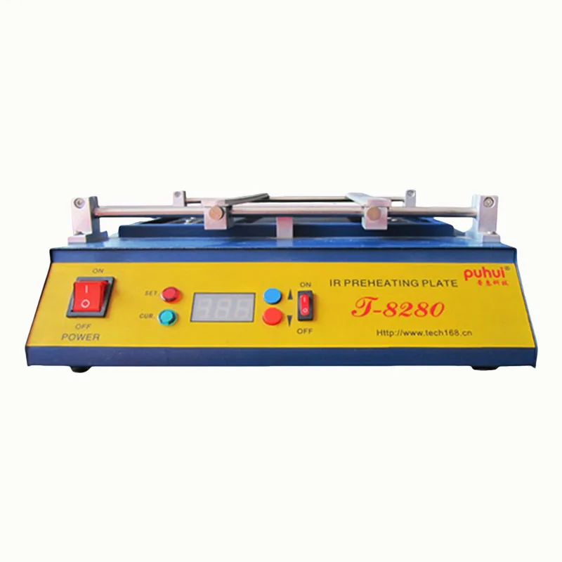 KOTUMY T-8280 110V/220V Infrared Constant Temperature Preheating Station High Power Large Area Heating Platform Preheat Furnace