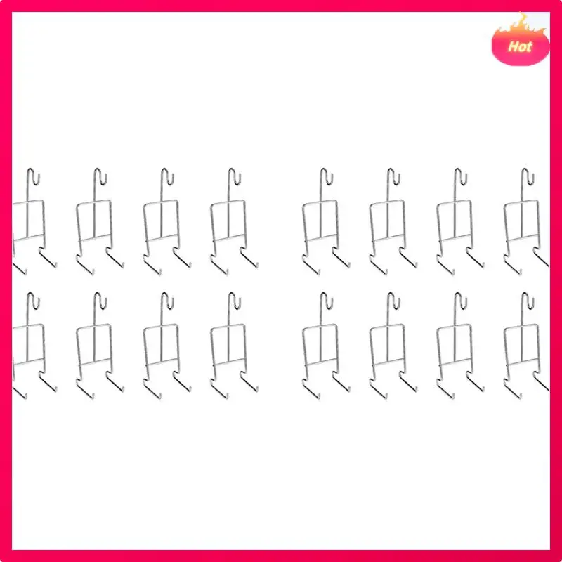 

Multi 16Pcs Tea Cup And Saucer Display Stand Holder Rack Metal Cup Saucer Holder Tea Cup Holder Display Coffee Mug Organizer