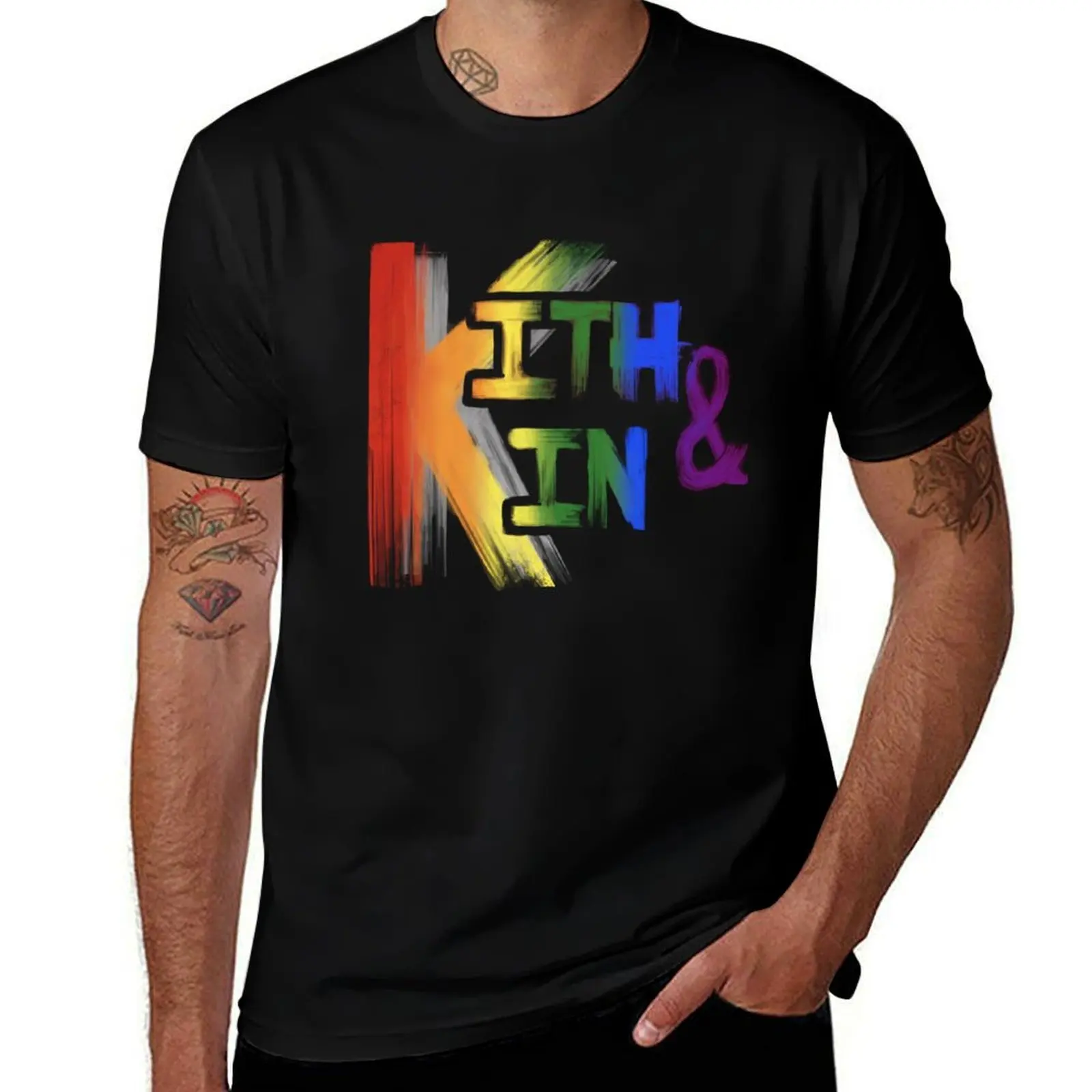 

Kith and Kin Pride Month Guild logo T-Shirt Quick Dry Light Sports T-Shirt