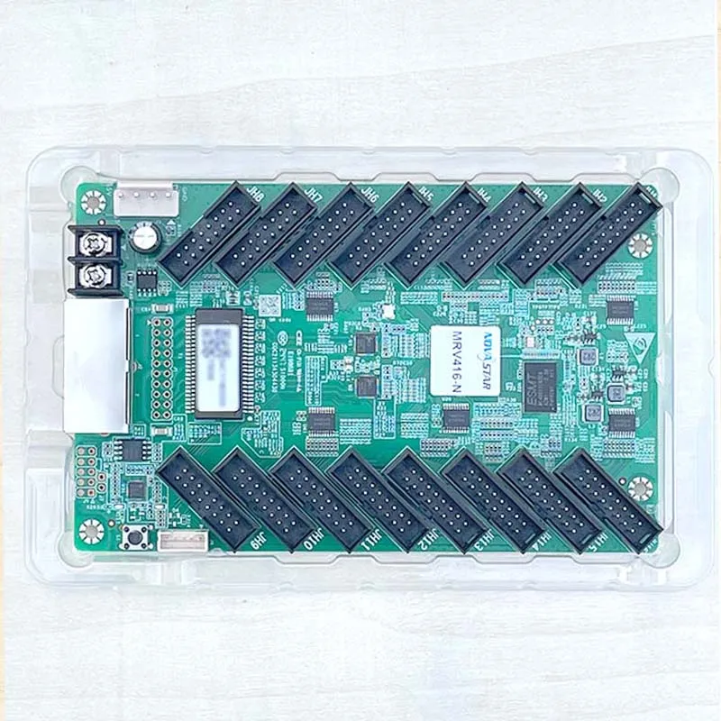 Novastar MRV416-N Receiving Card LED Video Wall Controller LED Display Screen RGB Matrix HBU75 Full Color Module Control card