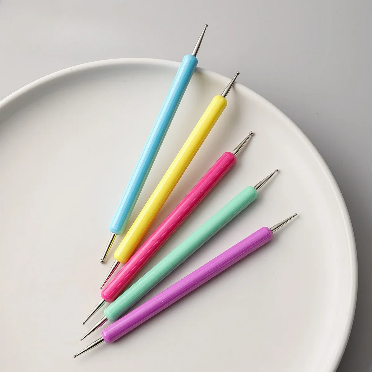 Aliexpress 5PCS/Set Double-Ended Silicone Head Tool - Dotting/Carving/Modeling for Nail Art, Pottery Clay & DIY Sculpting - Aliexpress Deal